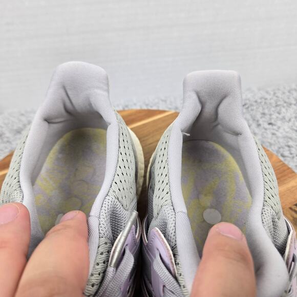 Adidas Womens 9 Ultra Boost DNA S&L Grey Two Casual Lifestyle Gym Running Shoe - Picture 11 of 12